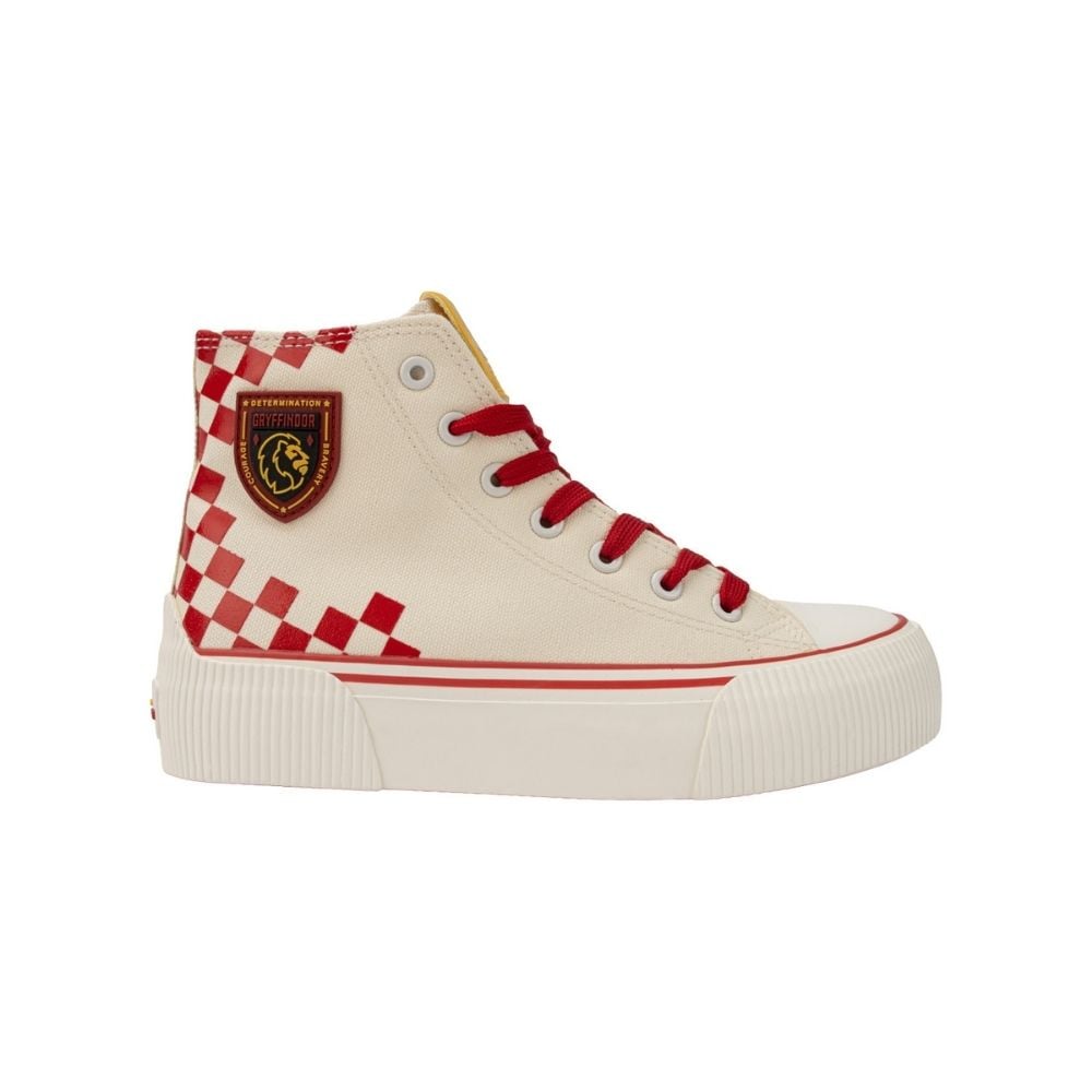 ZAPATILLAS URBANAS BOTIN MUJER HARRY POTTER GRYFFINDOR BLANCO - 1