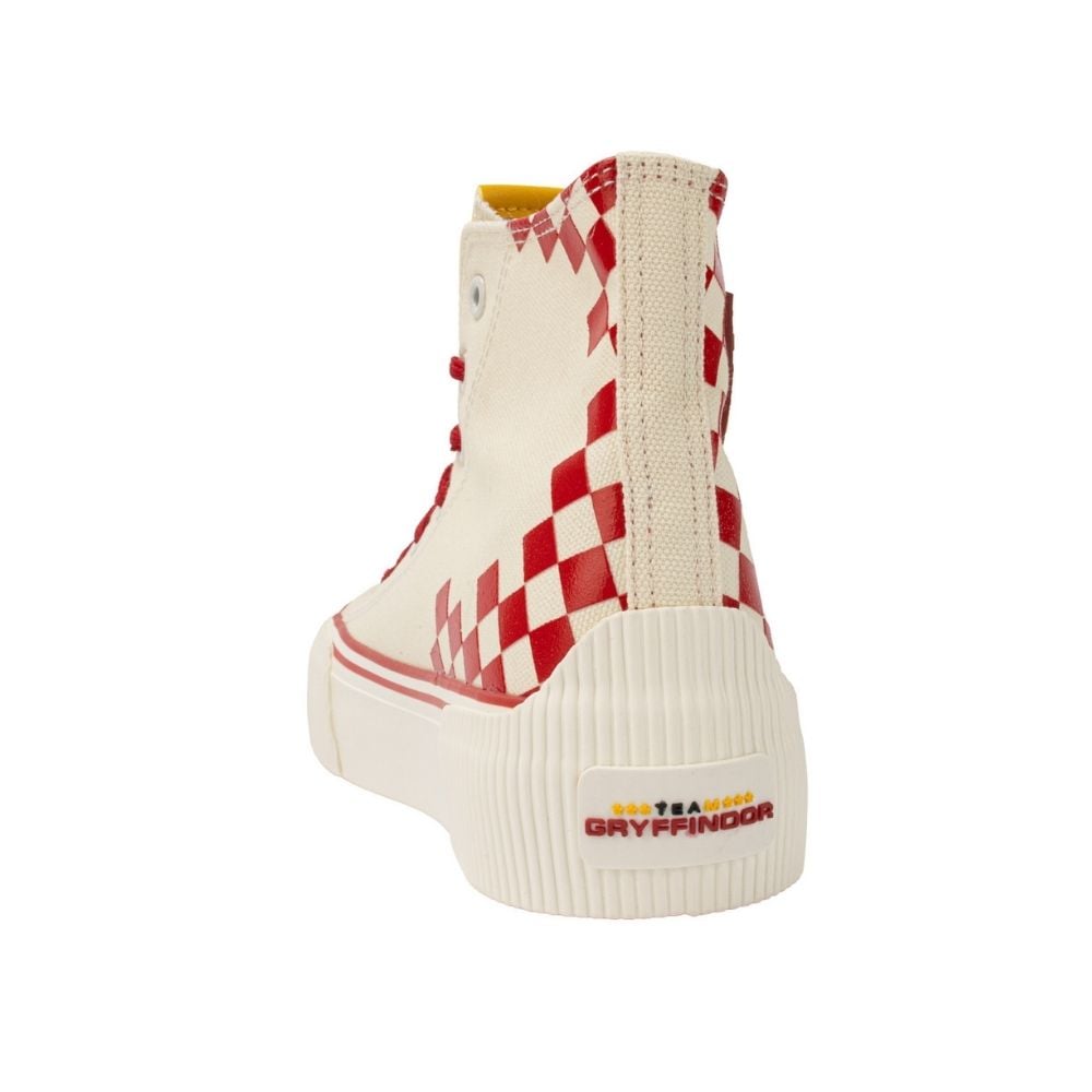 ZAPATILLAS URBANAS BOTIN MUJER HARRY POTTER GRYFFINDOR BLANCO - 3