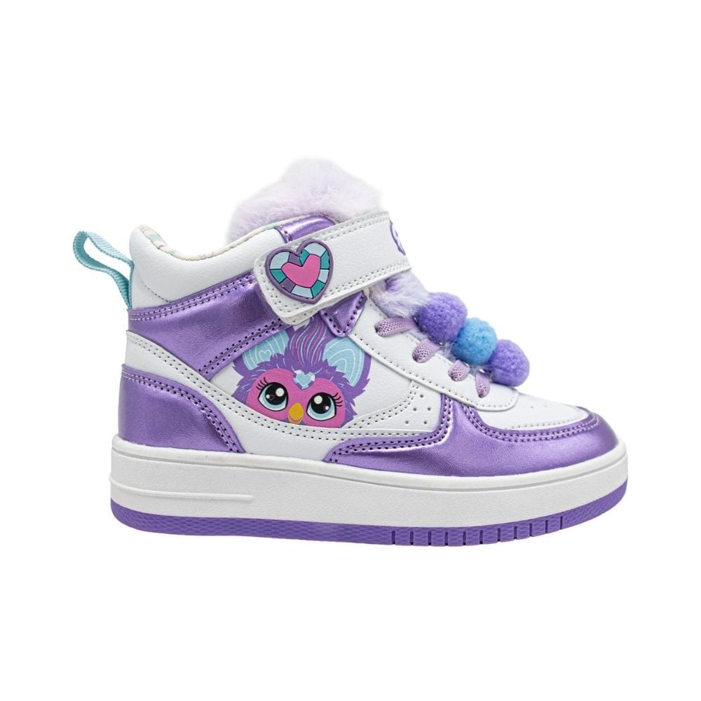 ZAPATILLAS BOTIN NIÑA CASUAL FURBY LILA - 1