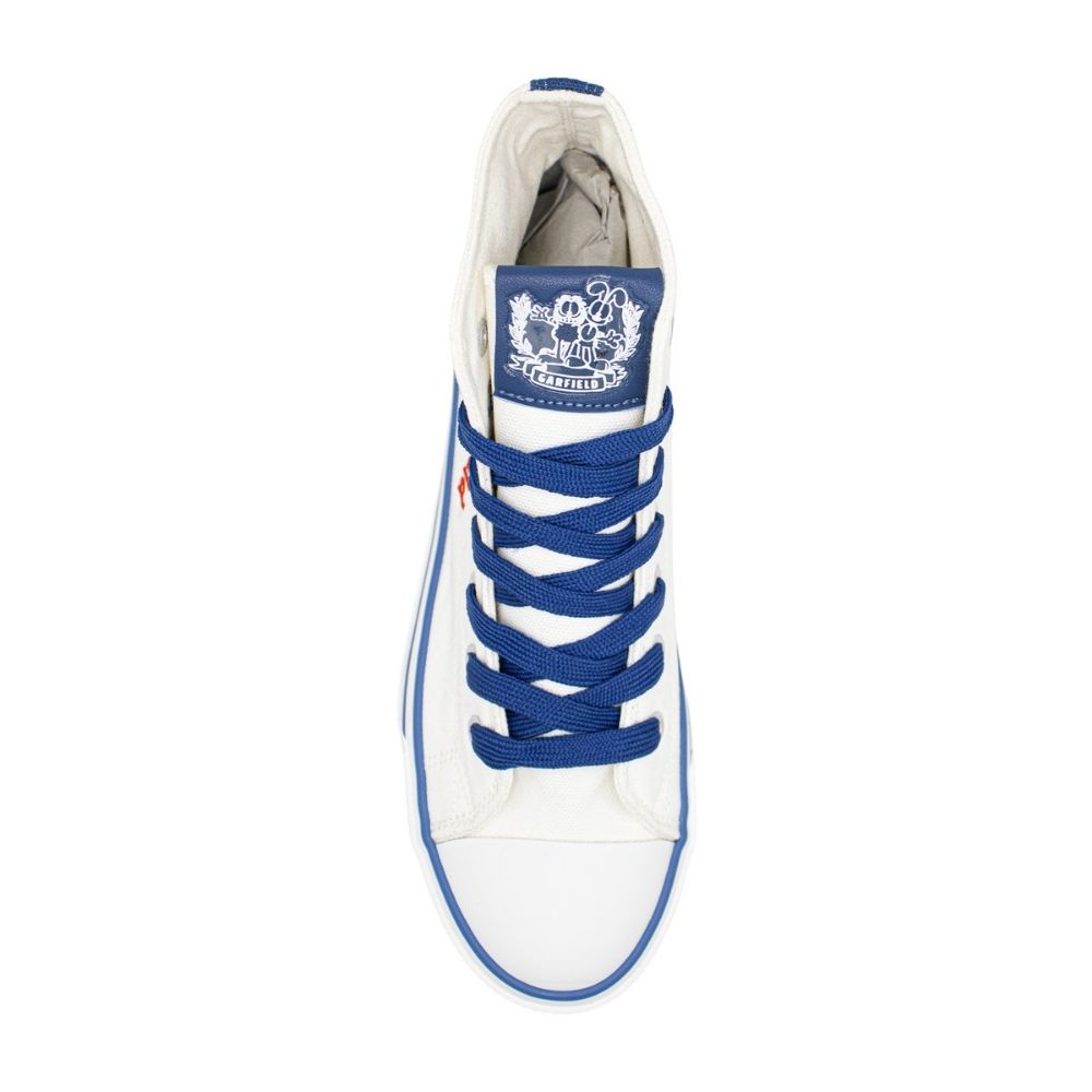 ZAPATILLAS URBANAS BOTIN MUJER GARFIELD BLANCO - 2