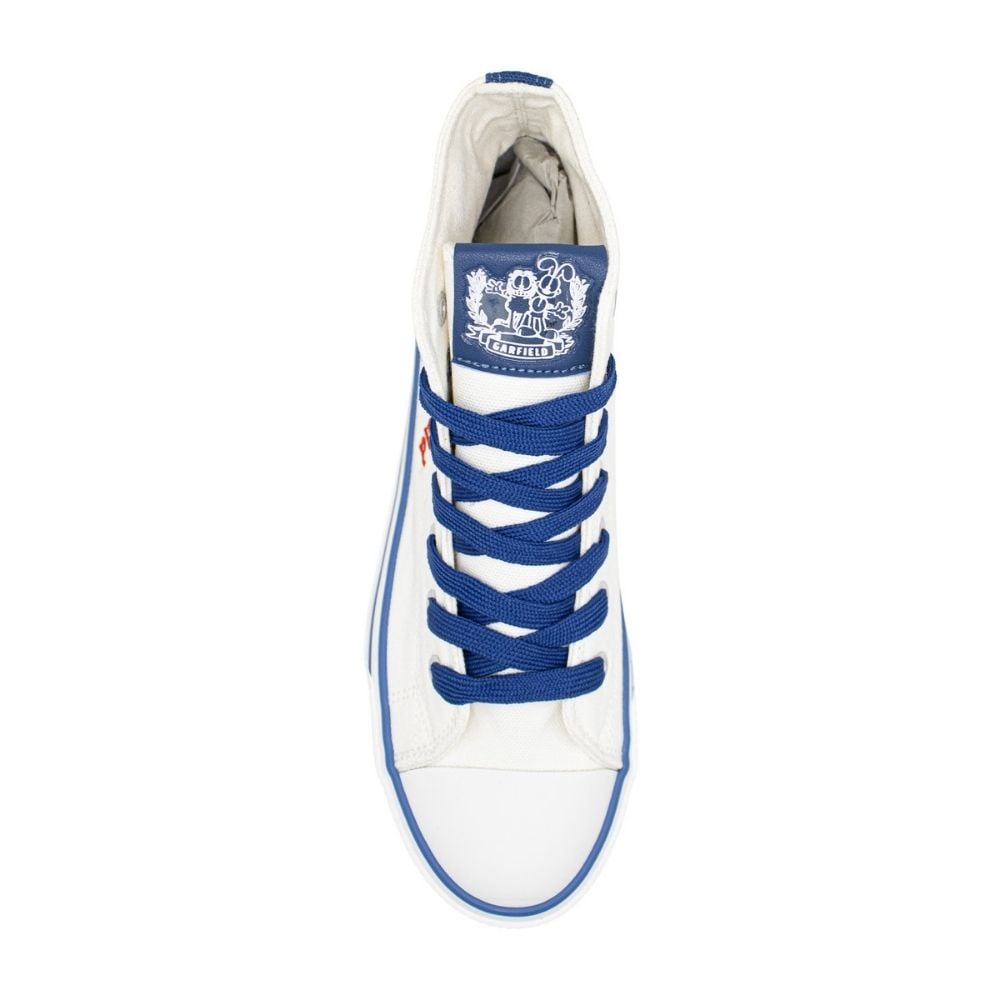 ZAPATILLAS URBANAS BOTIN MUJER GARFIELD BLANCO - 2