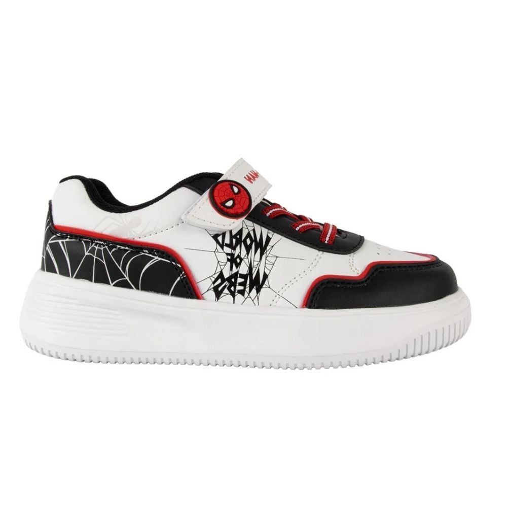 ZAPATILLAS CASUAL NIÑO SPIDERMAN SPIDEY MARVEL ROJO - 1