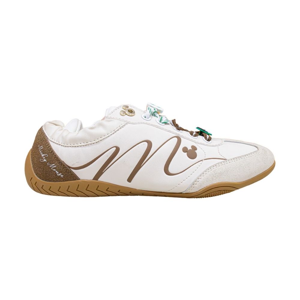 ZAPATILLAS URBANAS MUJER MICKEY MOUSE CREMA - 1