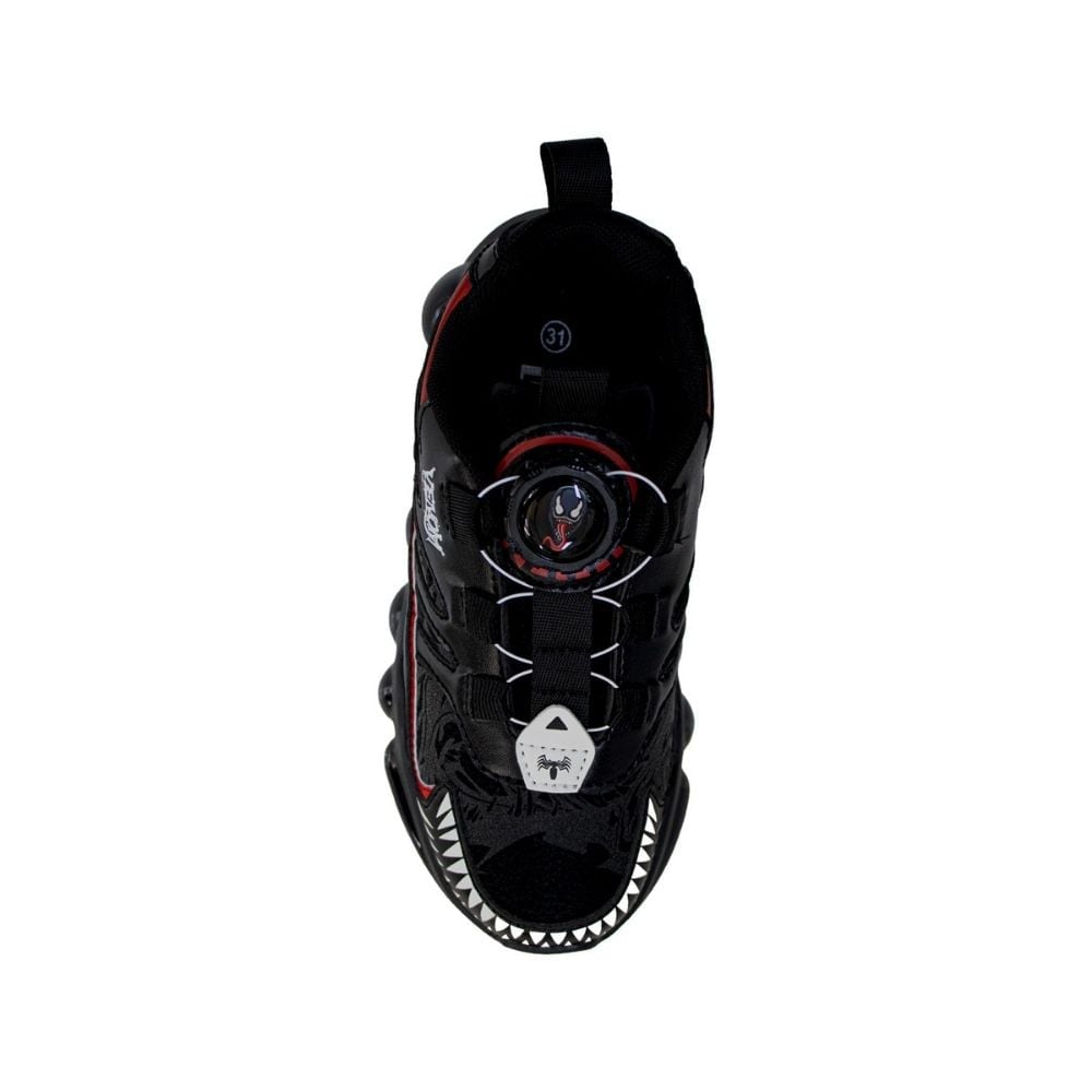 ZAPATILLAS CASUAL NIÑO VENOM SPIDERMAN MARVEL NEGRO - 2