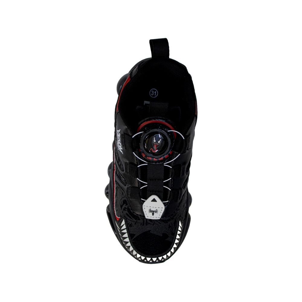 ZAPATILLAS CASUAL NIÑO VENOM SPIDERMAN MARVEL NEGRO - 2