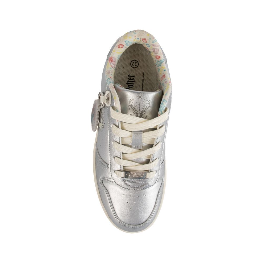 ZAPATILLAS URBANAS MUJER HARRY POTTER EXPECTO PATRONUM PLATEADO - 2