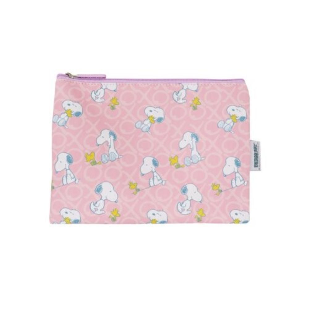 SET DE ESTUCHES X3 SNOOPY PEANUTS ROSADO - 3
