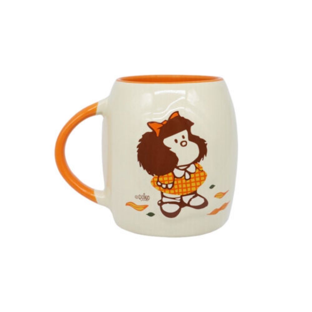 MUG TAZA MAFALDA 400 ML BEIGE - 1