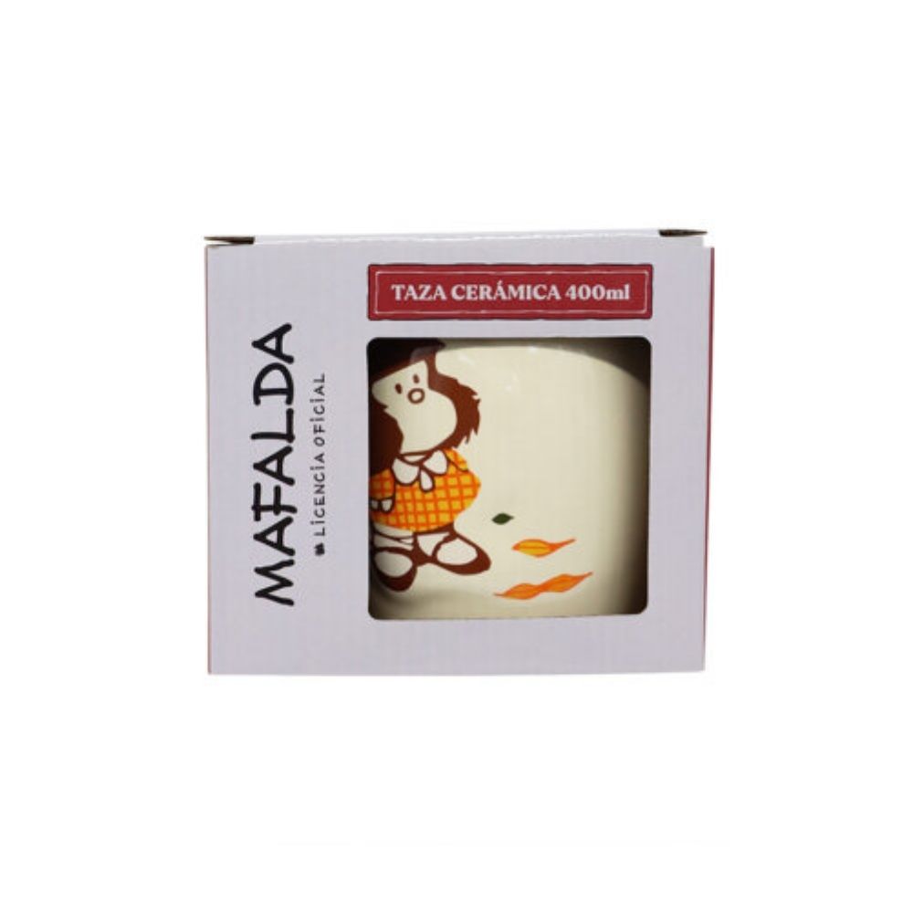 MUG TAZA MAFALDA 400 ML BEIGE - 3