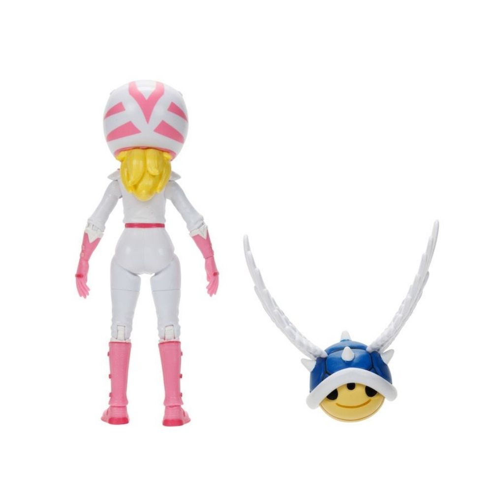 FIGURA ARTICULADA PRINCESA PEACH SUPER MARIO BROS NINTENDO 12 CM - 2