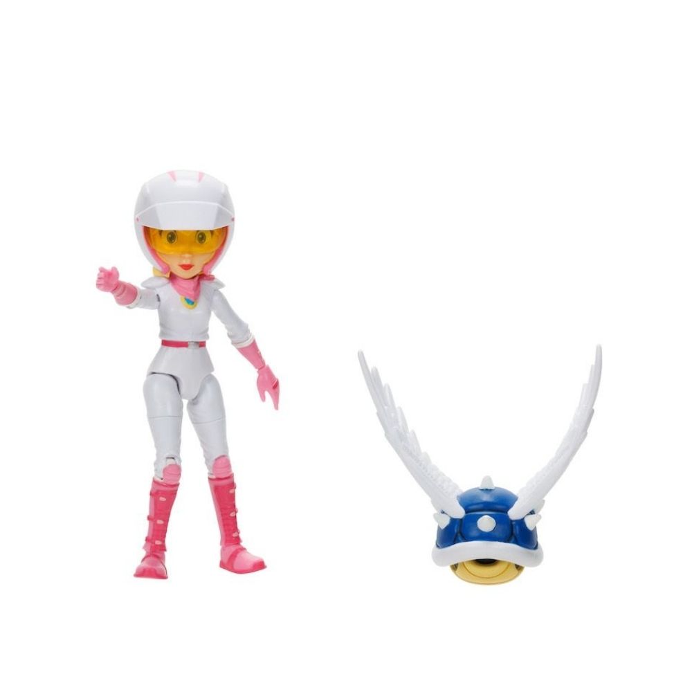 FIGURA ARTICULADA PRINCESA PEACH SUPER MARIO BROS NINTENDO 12 CM - 3