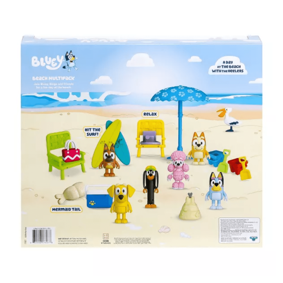 SET DE FIGURAS DELUXE BLUEY PLAYA - 4