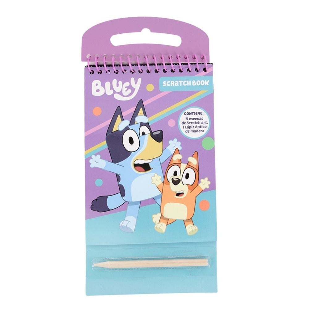 SCRATCH BOOK CUADERNO ARTESCO BLUEY - 1