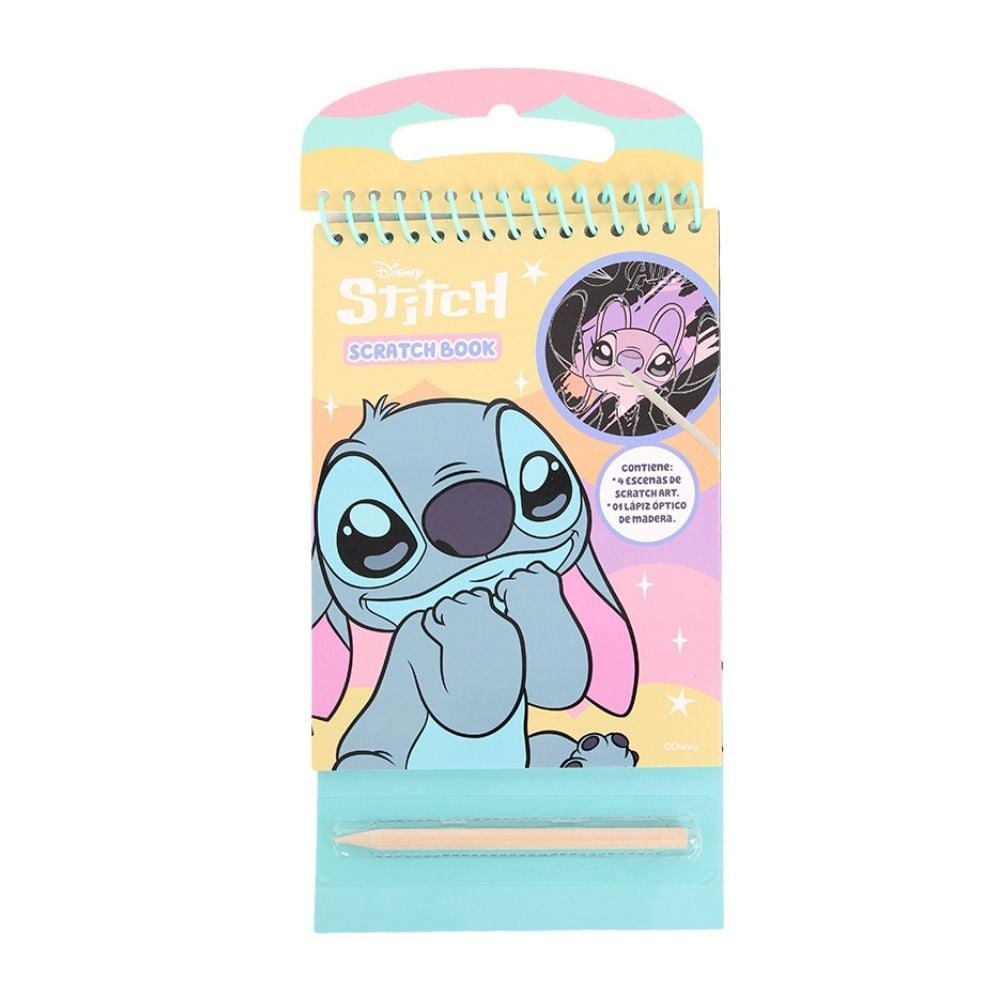 SCRATCH BOOK CUADERNO ARTESCO STITCH - 1