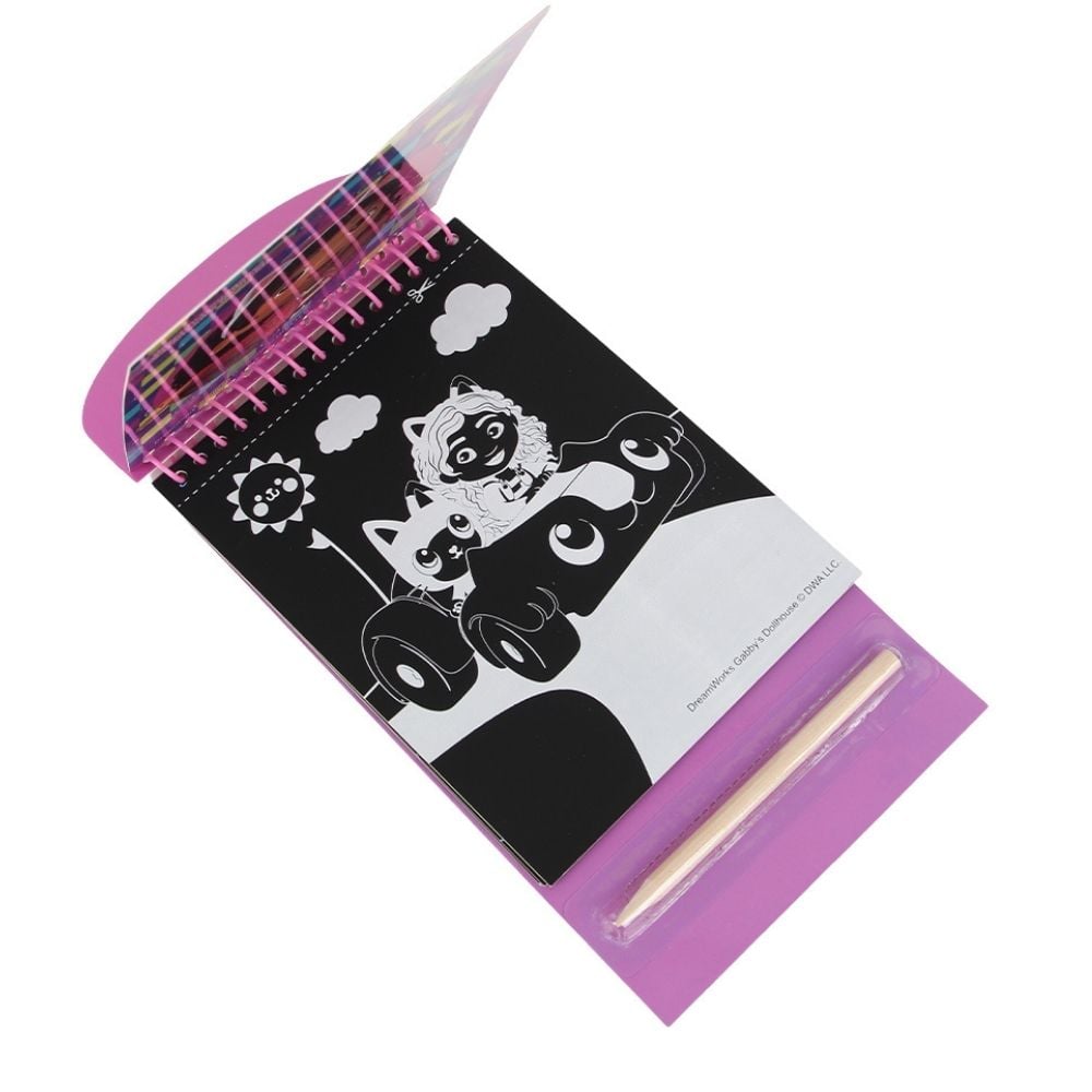 SCRATCH BOOK CUADERNO ARTESCO GABBY DOLLHOUSE - 2