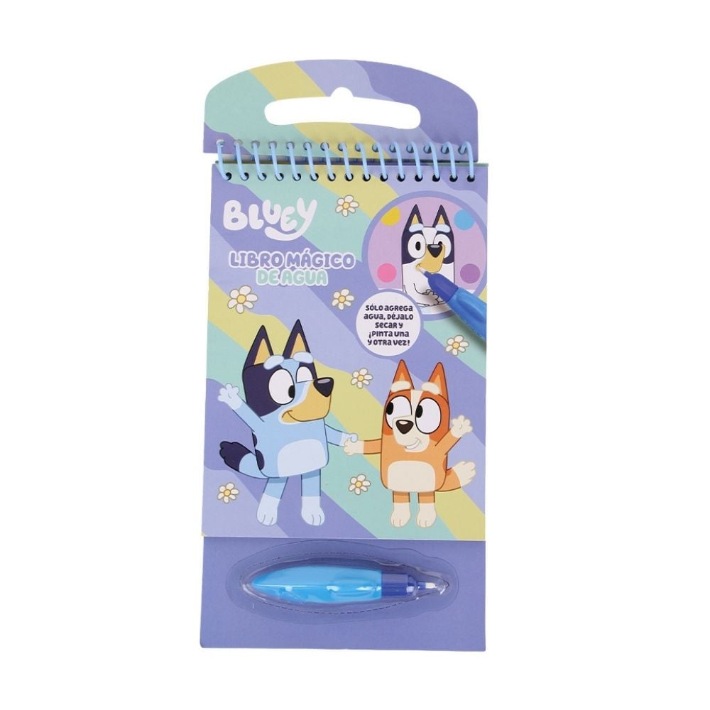 LIBRO CUADERNO MAGICO DE AGUA ARTESCO BLUEY - 1