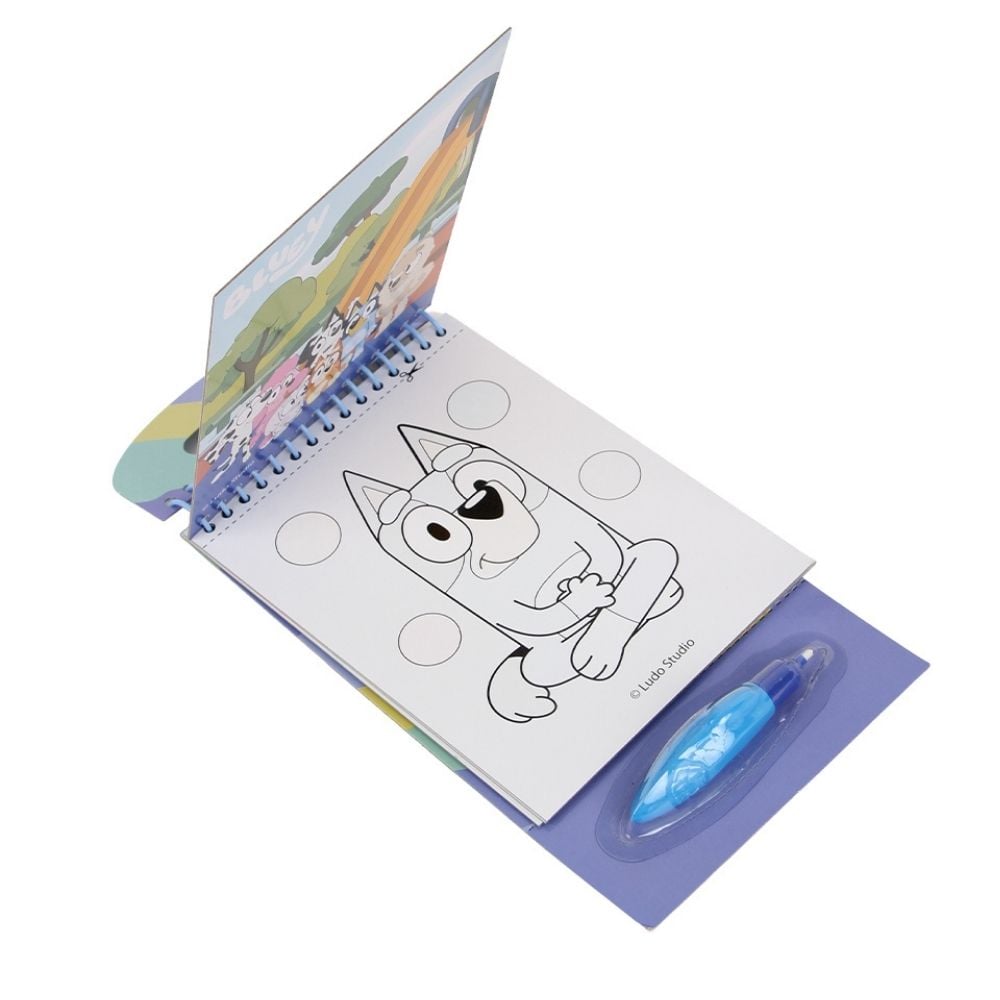 LIBRO CUADERNO MAGICO DE AGUA ARTESCO BLUEY - 2