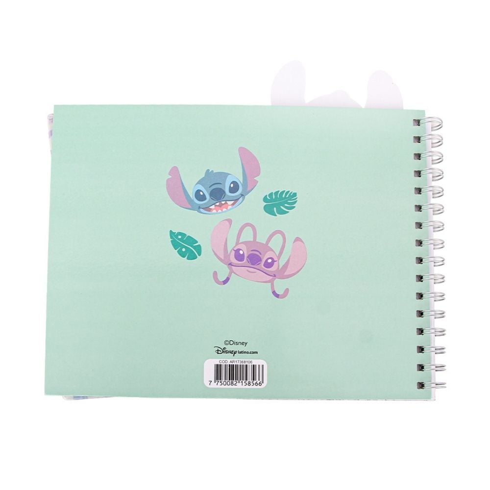 CUADERNO SET PARA COLOREAR ANILLADO ARTESCO STITCH - 3