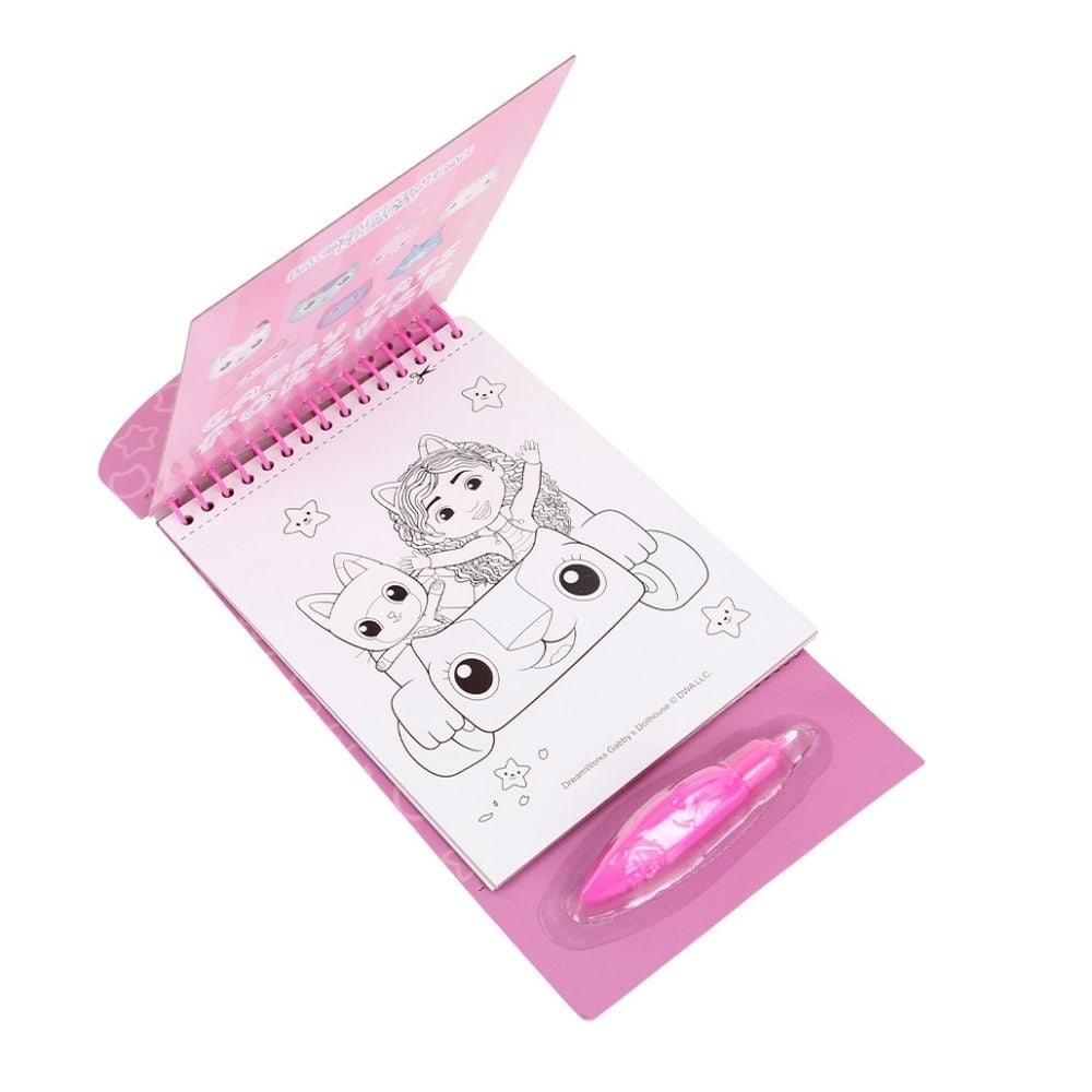 LIBRO CUADERNO MAGICO DE AGUA ARTESCO GABBY DOLLHOUSE - 2