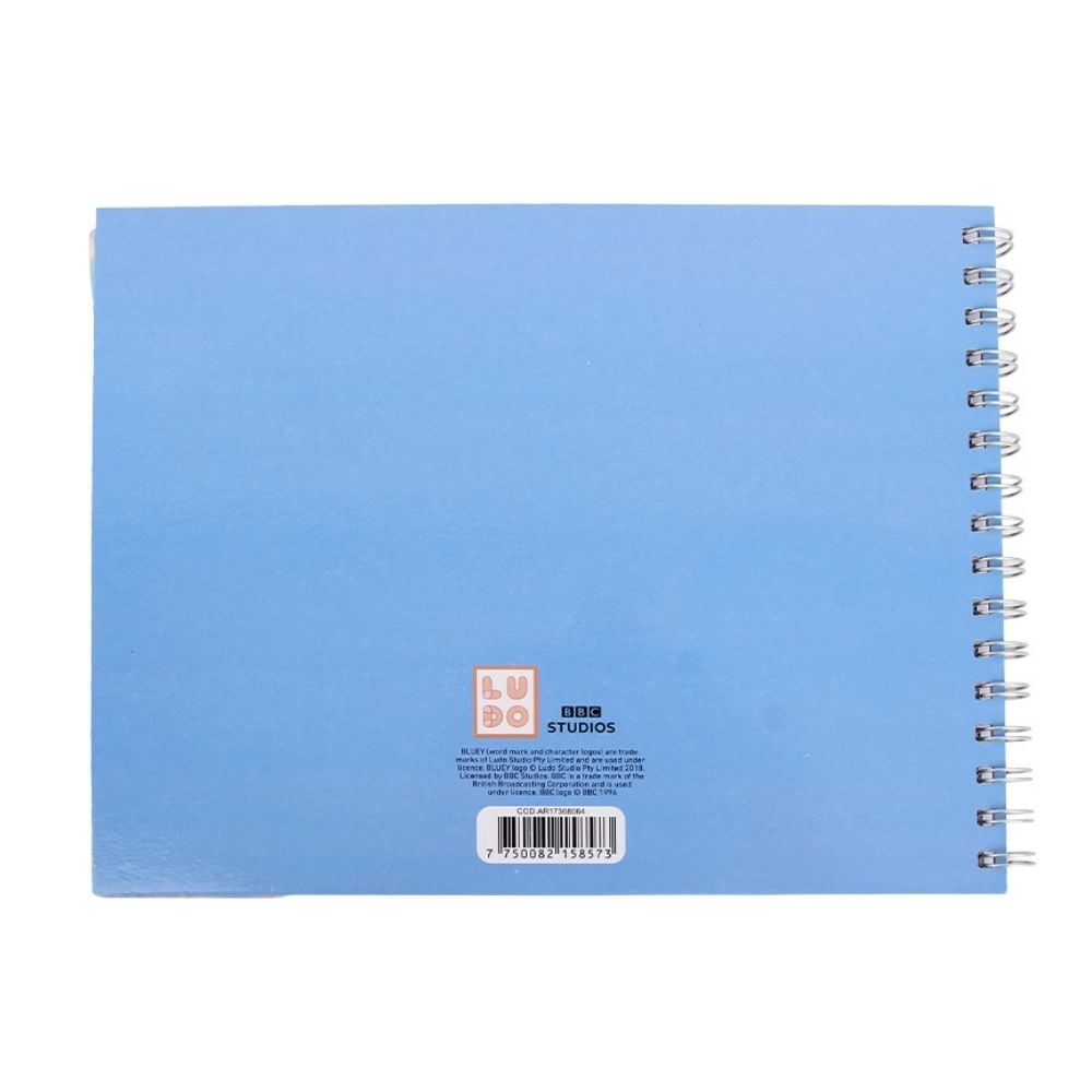 CUADERNO SET PARA COLOREAR ANILLADO ARTESCO BLUEY - 3