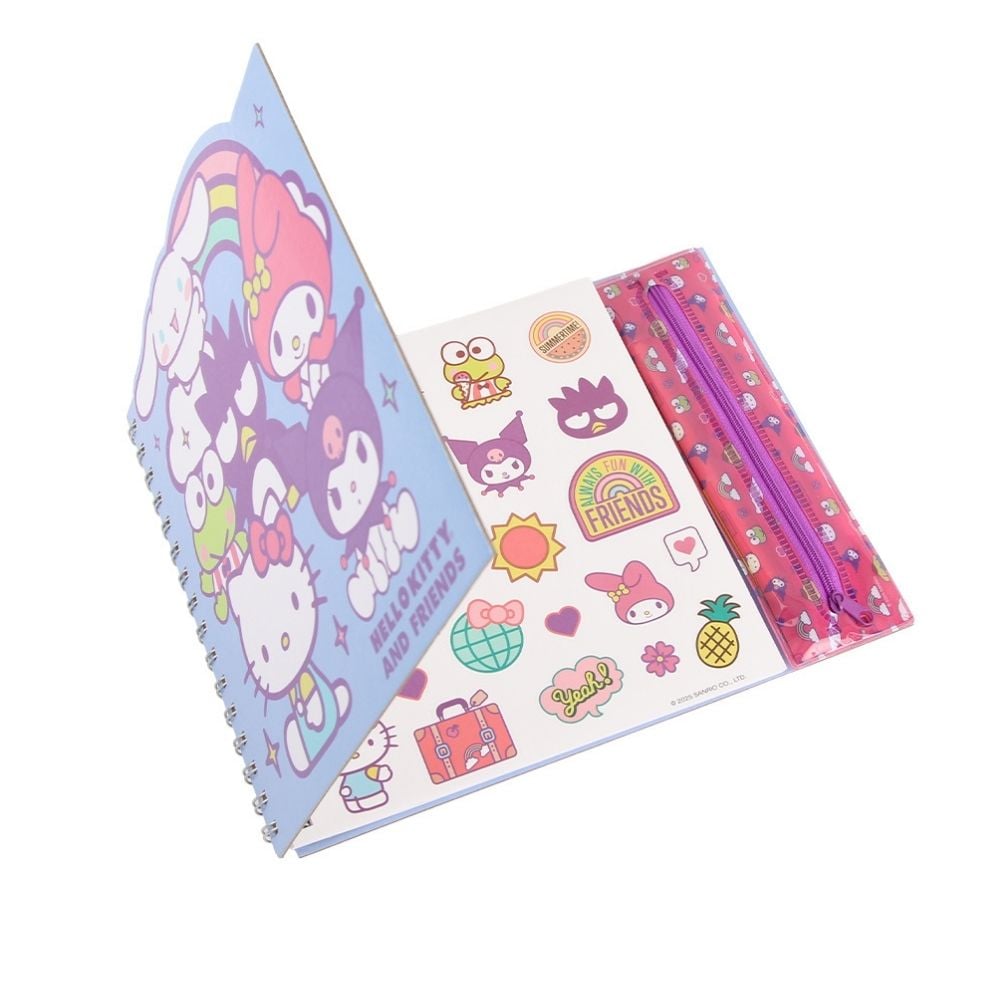 CUADERNO SET PARA COLOREAR ANILLADO ARTESCO HELLO KITTY - 2