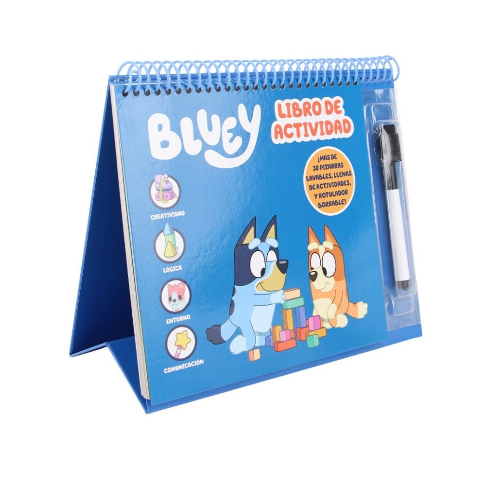 MINI PIZARRA DE ACTIVIDADES ARTESCO BLUEY - 2