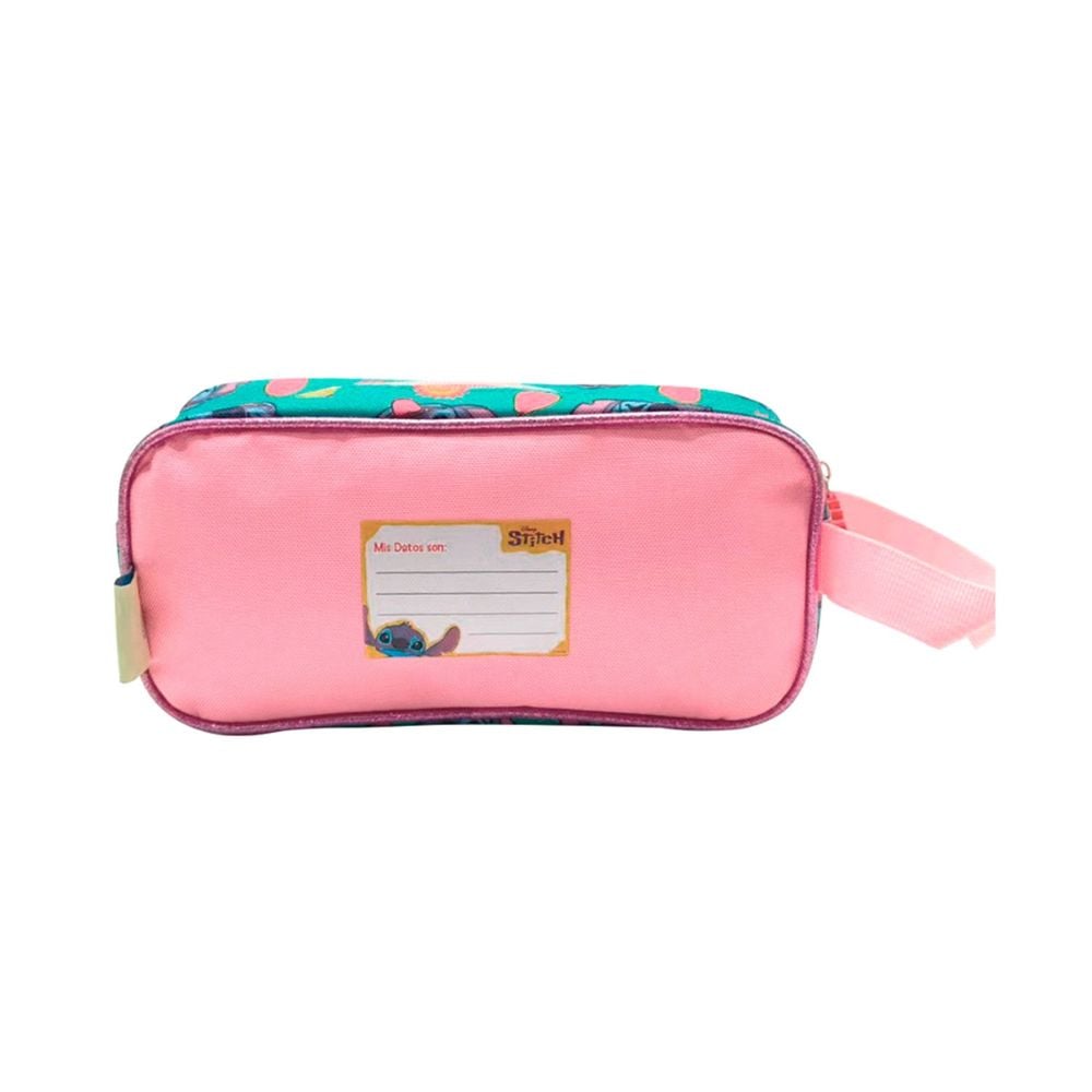 CARTUCHERA ESCOLAR STITCH ECO - 3