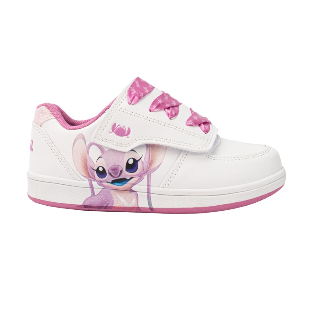 ZAPATILLAS CASUAL NIÑA ANGELA STITCH ROSADO - 1