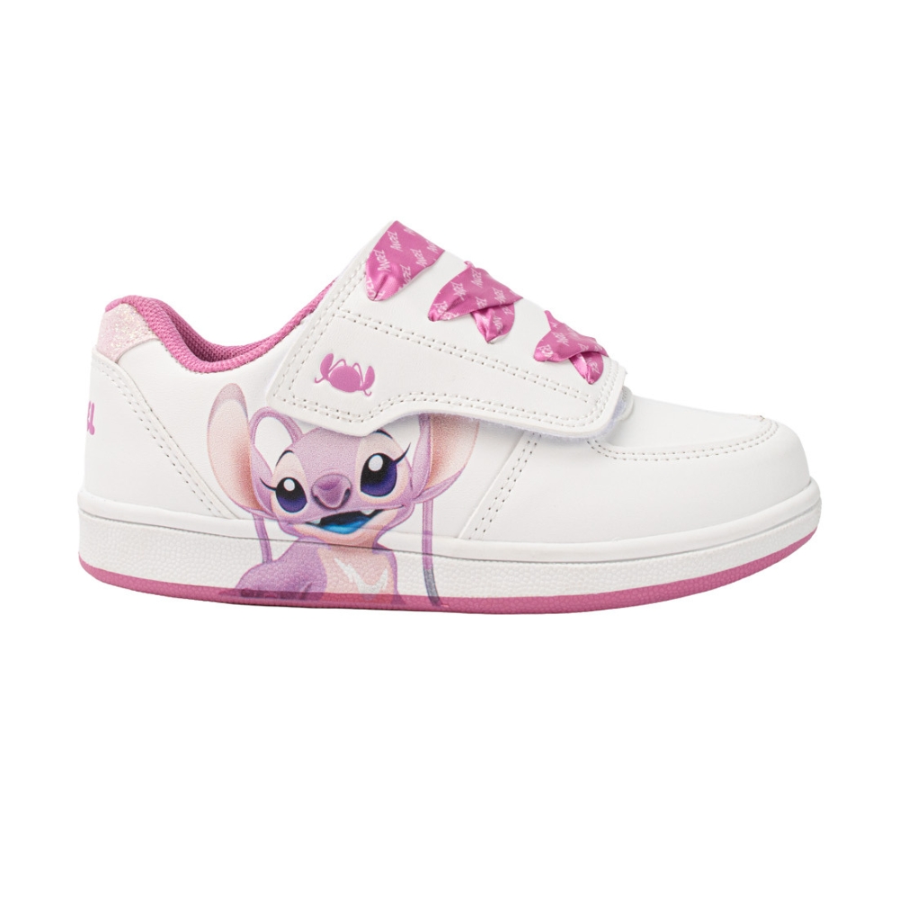 ZAPATILLAS CASUAL NIÑA ANGELA STITCH ROSADO - 1