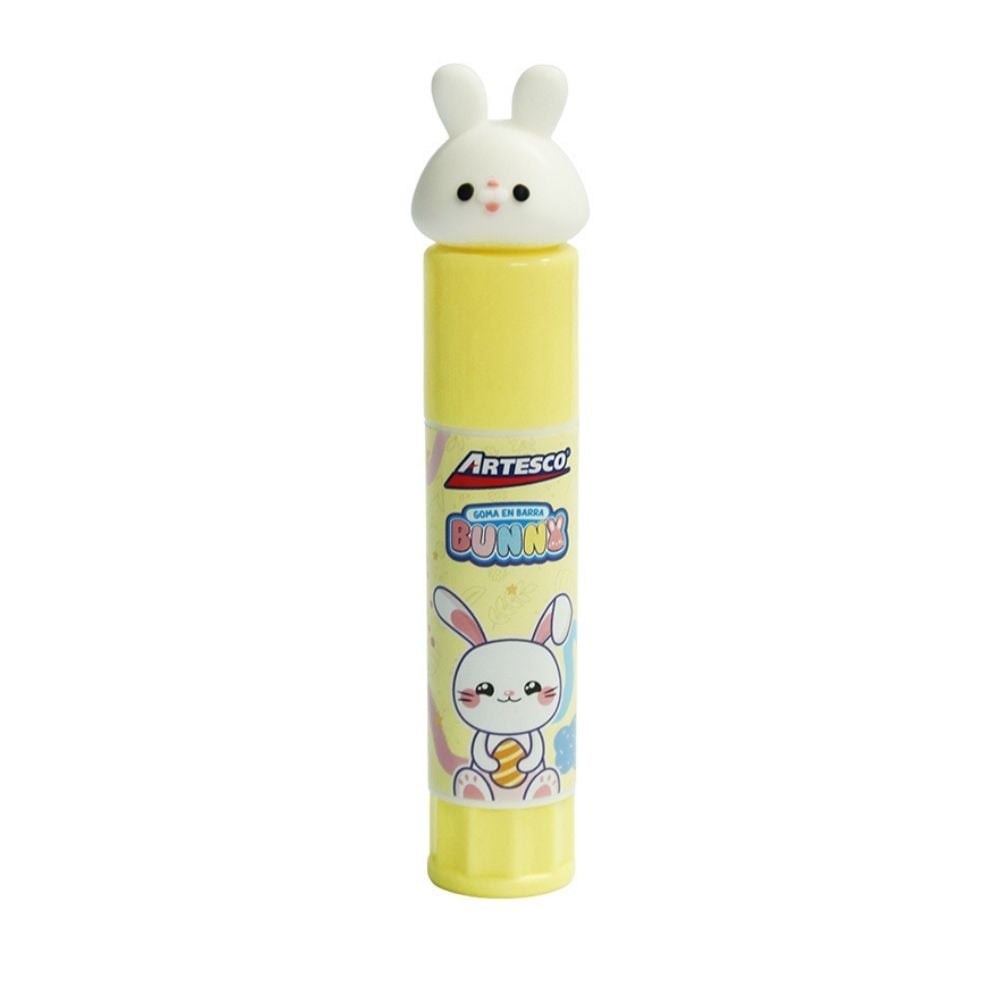 GOMA EN BARRA ARTESCO BUNNY CONEJITO STICKY AMARILLO - 1