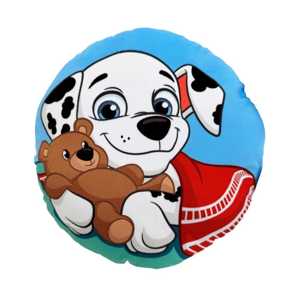 COJIN ALMOHADA MARSHALL PAW PATROL REDONDO 33X33 CM - 1