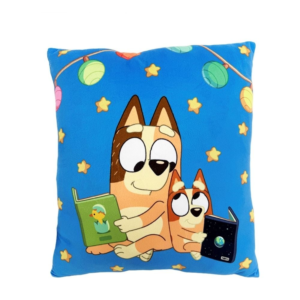 COJIN ALMOHADA BLUEY BINGO CUADRADO 29X29 CM - 3
