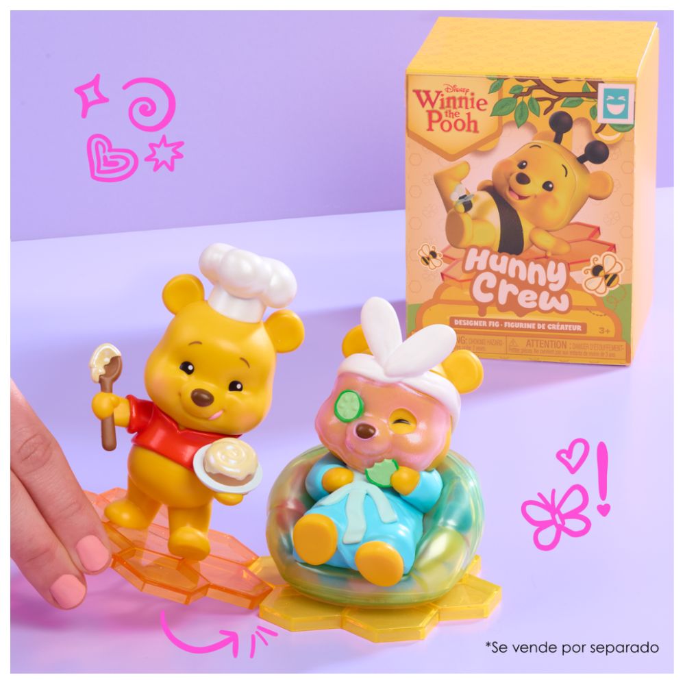 Figura Sorpresa Coleccionable Winnie The Pooh Hunny Crew Disney Serie Happy Haul - 4