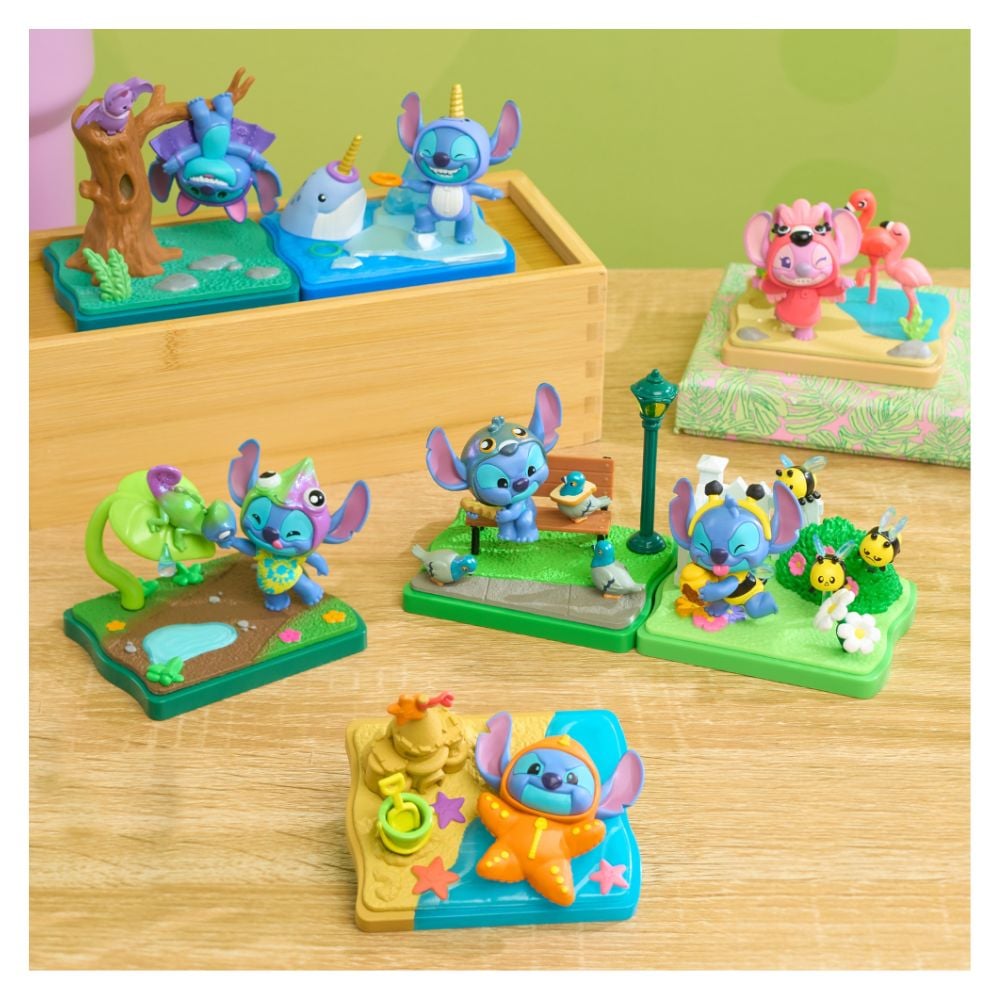 Figura Sorpresa Coleccionable Stitch Goes Wild Disney Serie Happy Haul - 4