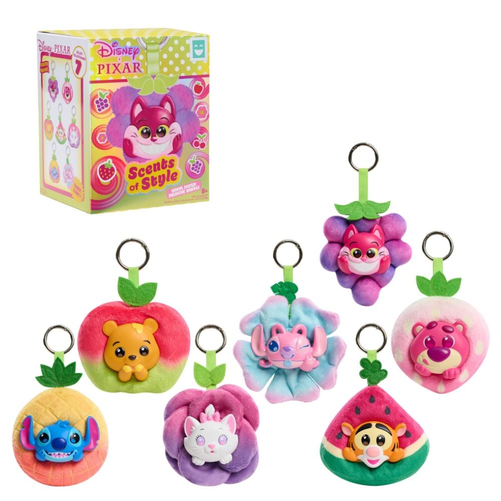 Llavero Peluche Coleccionable Sorpresa con Aroma Charm Disney Scents Of Style - 1