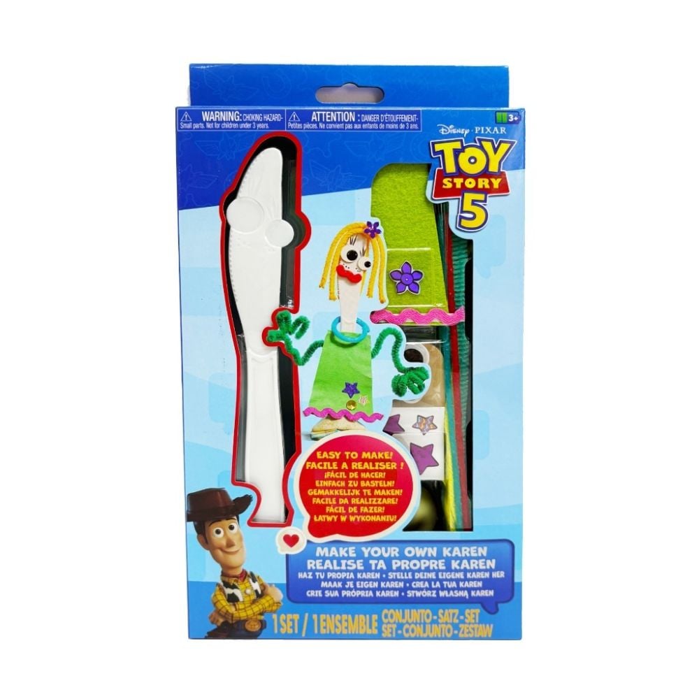 FIGURA PARA ARMAR TOY STORY 5 CREA TU PROPIA KAREN BEVERLY MUÑECO COLECCIONABLE - 1