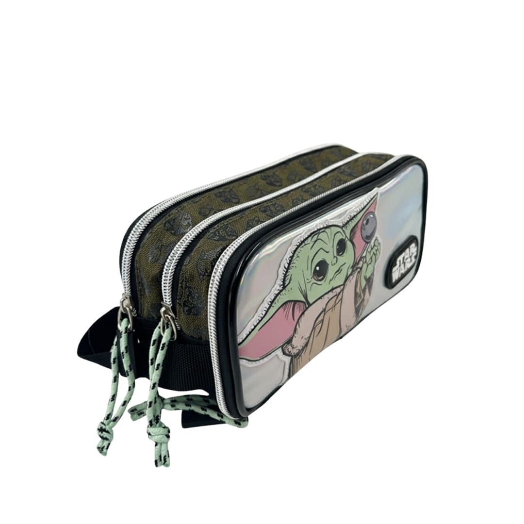 CARTUCHERA ESCOLAR BABY YODA STAR WAR - 2