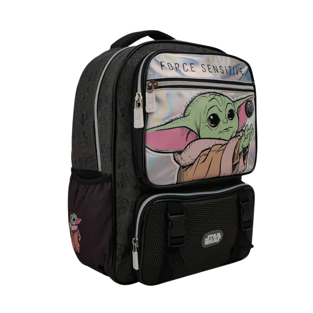 MOCHILA ESCOLAR BABY YODA STAR WAR - 2