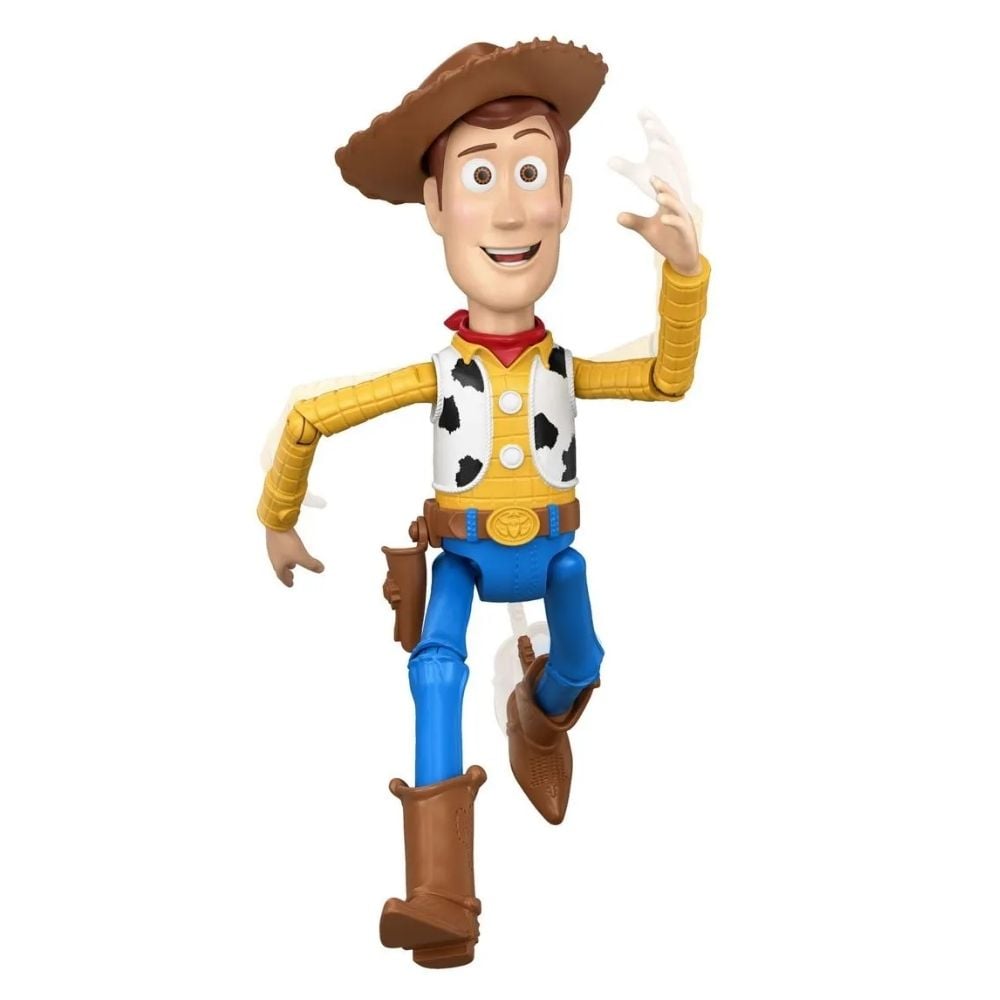 MUÑECO FIGURA ARTICULABLE TOY STORY 5 WOODY CON SONIDO - 1