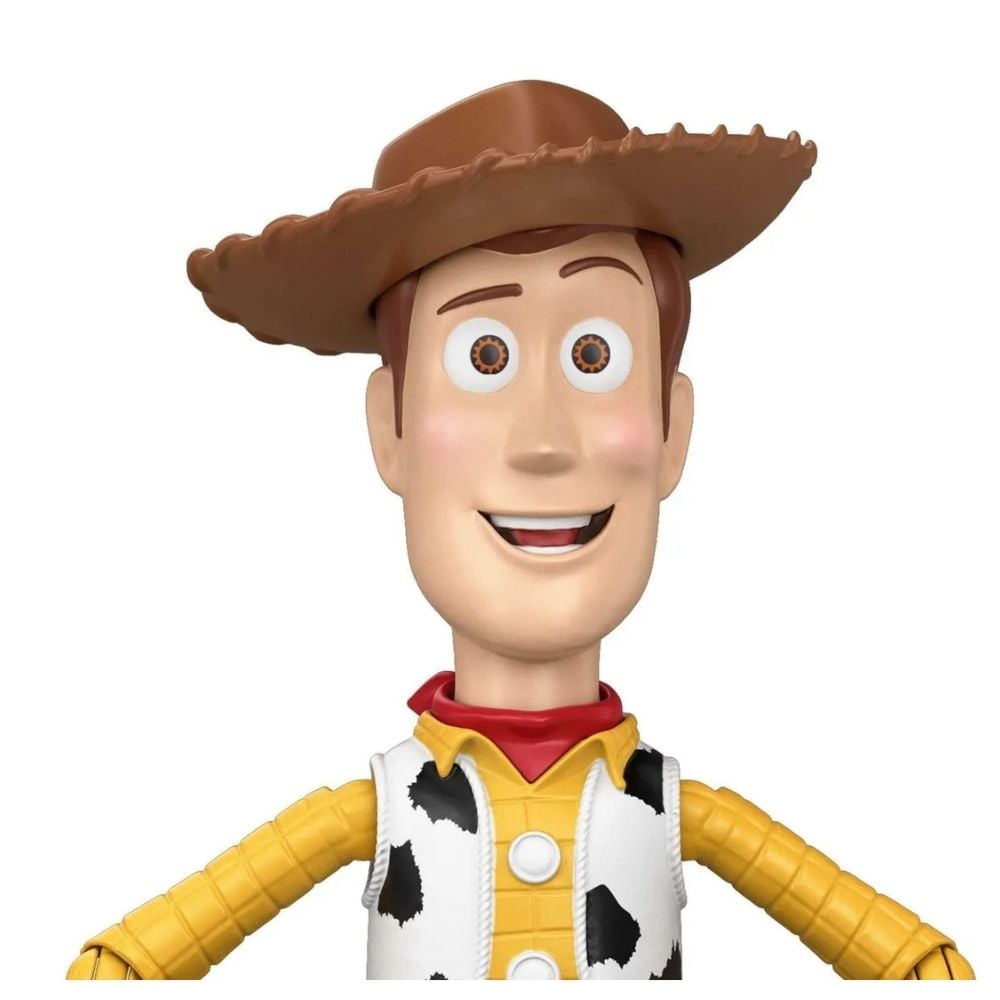 MUÑECO FIGURA ARTICULABLE TOY STORY 5 WOODY CON SONIDO - 2