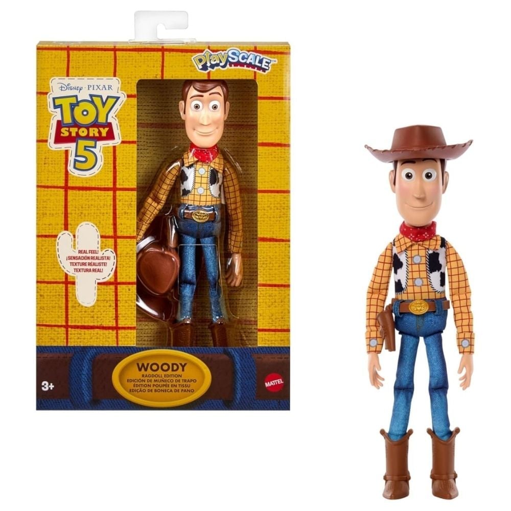 MUÑECO WOODY TOY STORY 5 SUAVE MATTEL - 1