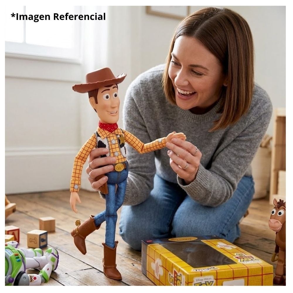 MUÑECO WOODY TOY STORY 5 SUAVE MATTEL - 6