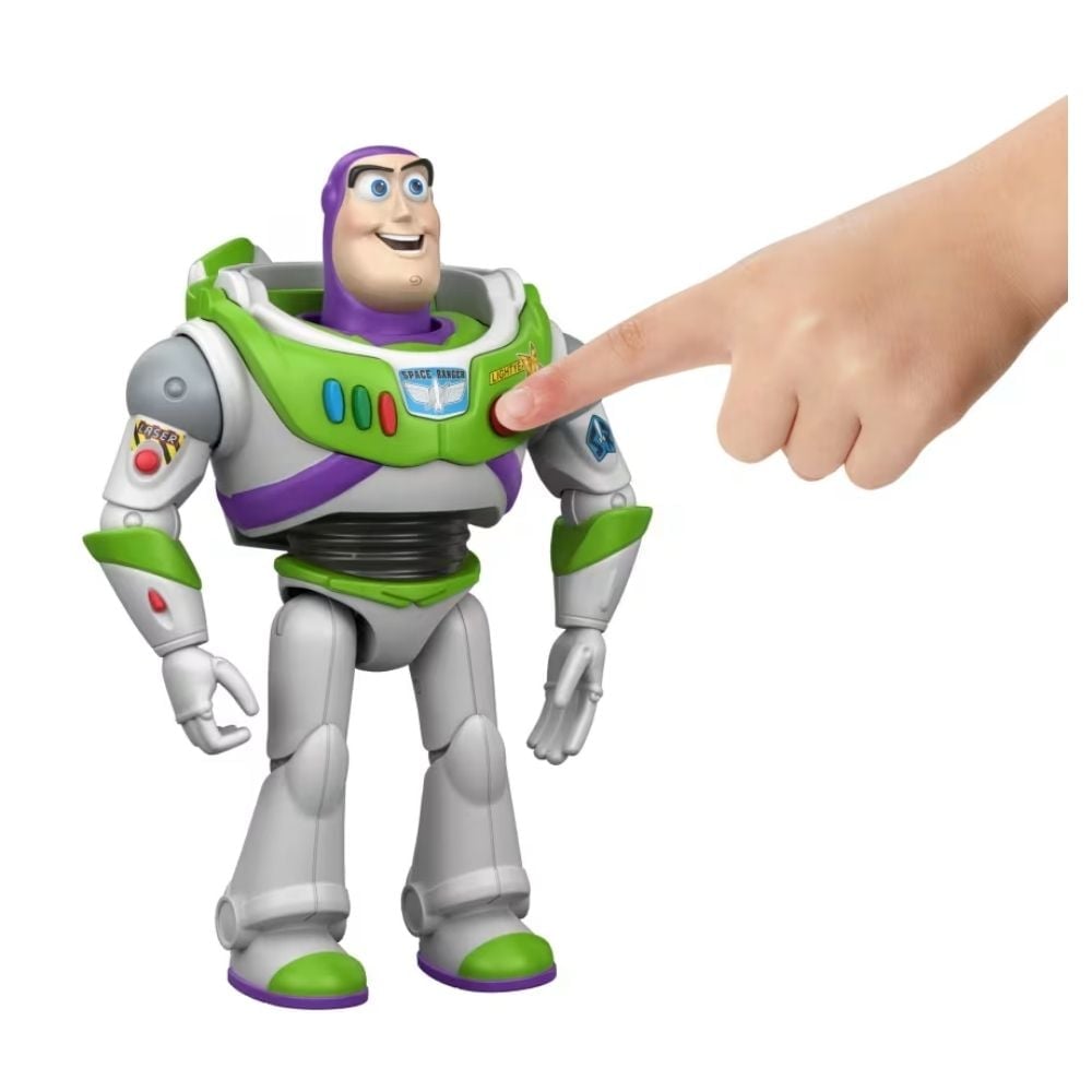 JUGUETE BUZZ LIGHTYEAR TOY STORY 5 ARTICULABLE MATTEL FRASES Y SONIDOS - 3