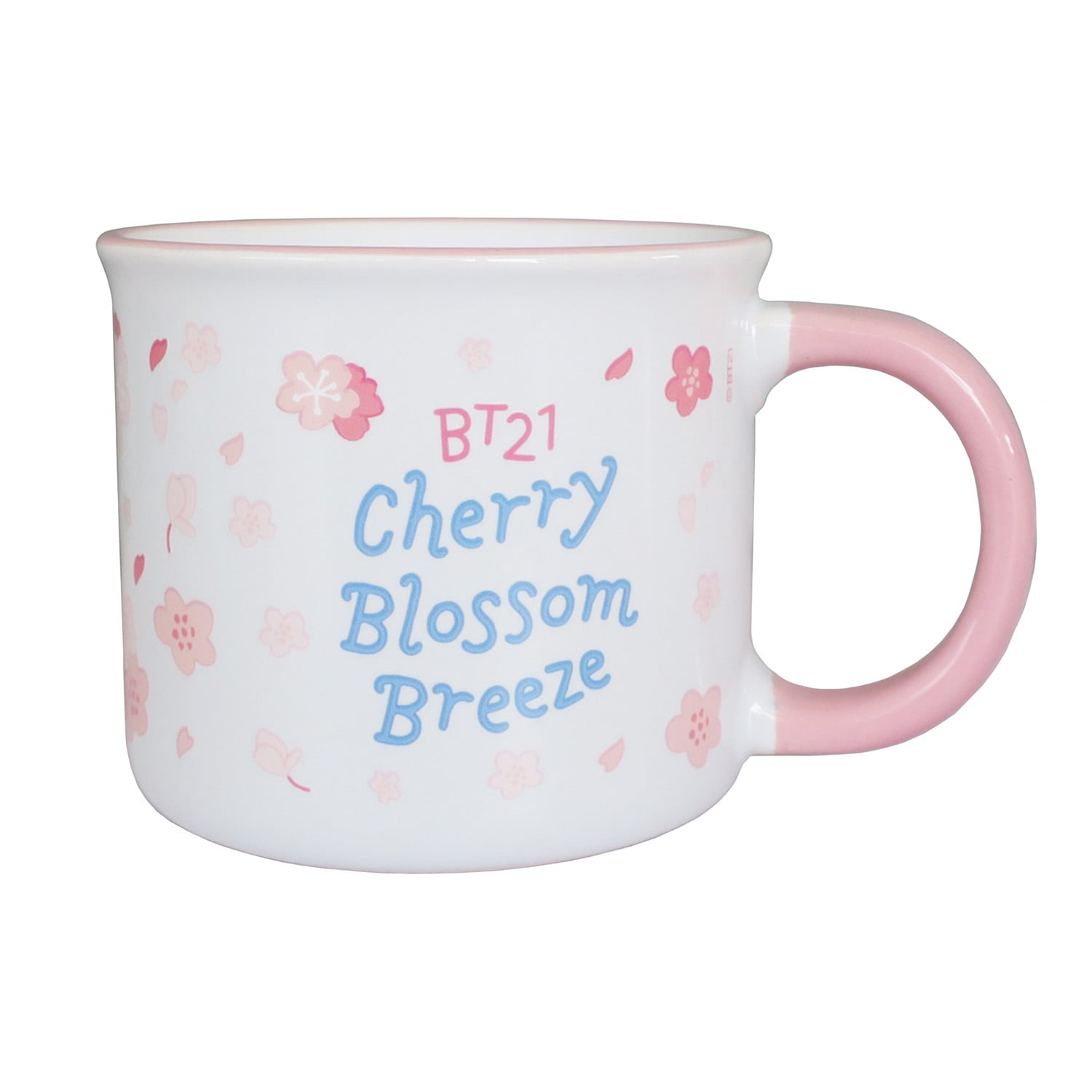 MUG TAZA CERAMICA BTS BT21 KAWAI BLANCA 370 ML - 2