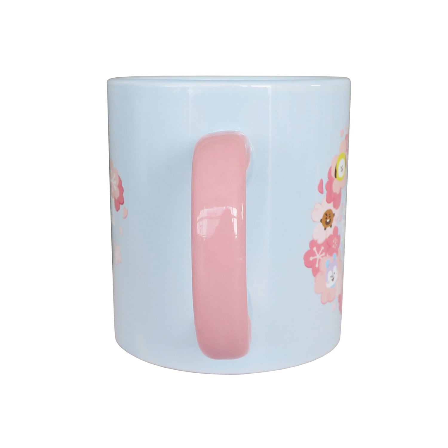 MUG TAZA CERAMICA BTS BT21 KAWAI CELESTE 580 ML - 3