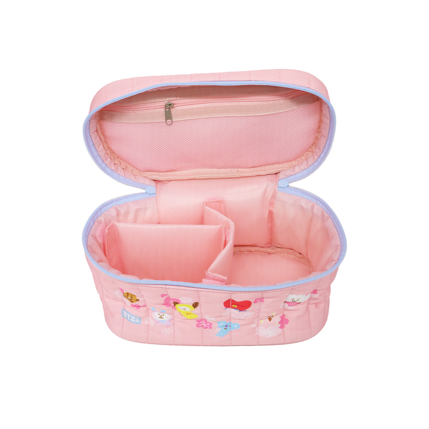 NECESER COSMETIQUERO BTS BT21 KAWAI ROSADO - 3