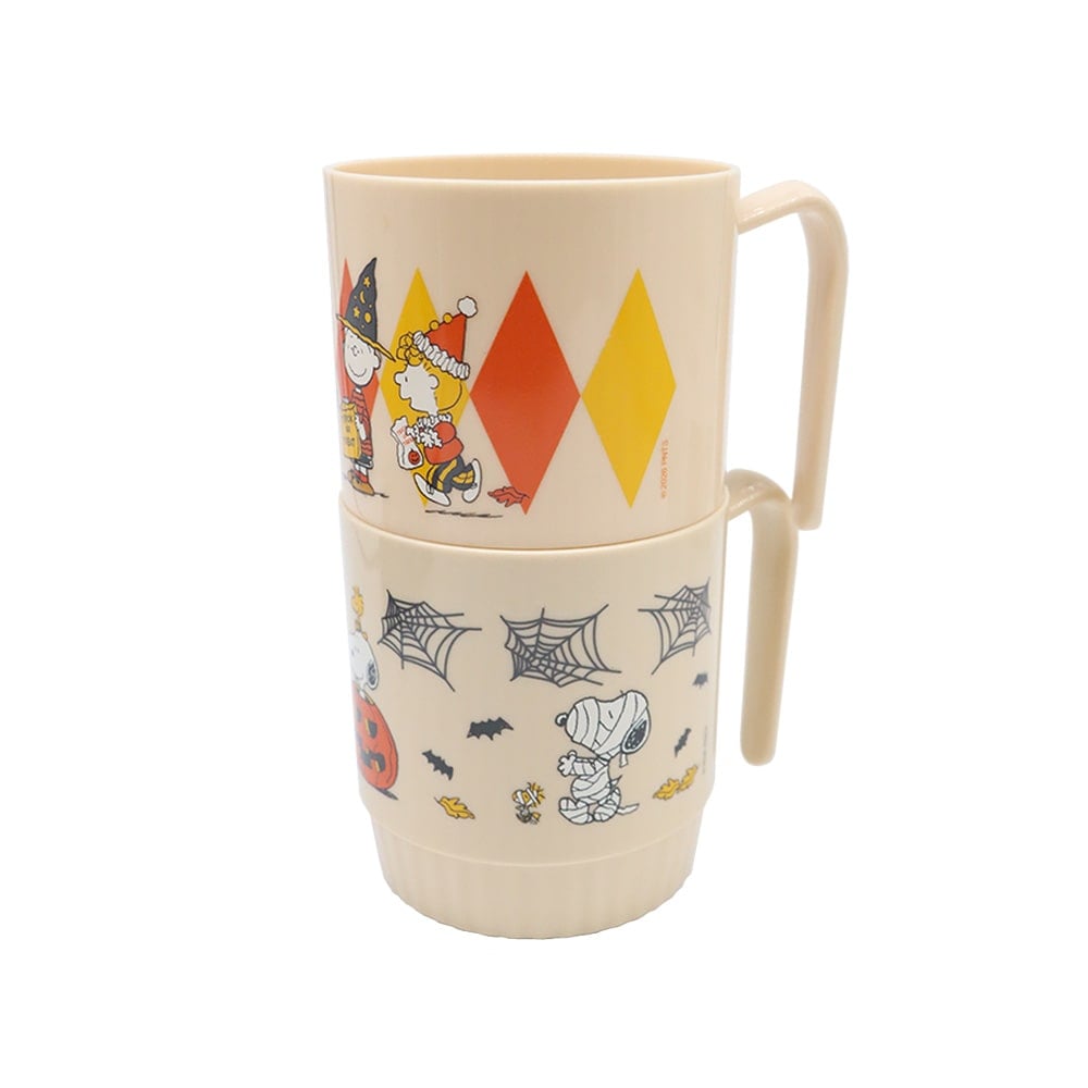 SET DE MUGS X2 TAZA SNOOPY HALLOWEEN 360 ML - 1