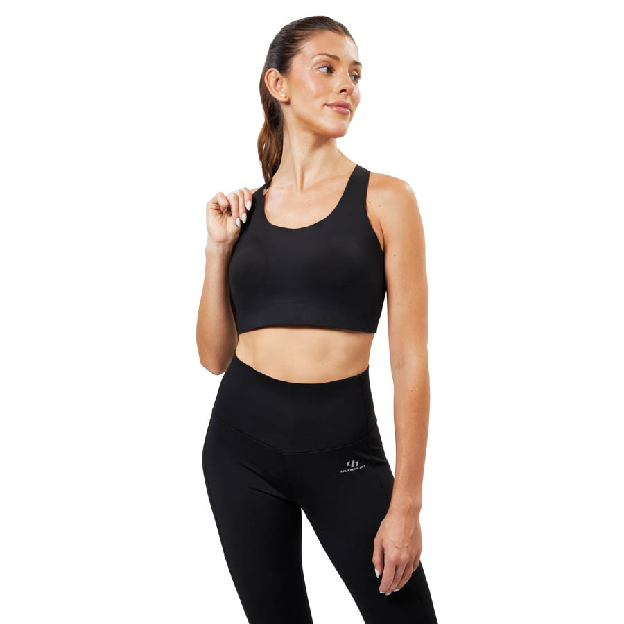 TOP MUJER ULTRALON NEGRO DEPORTIVO ULTRA FRESH - 1