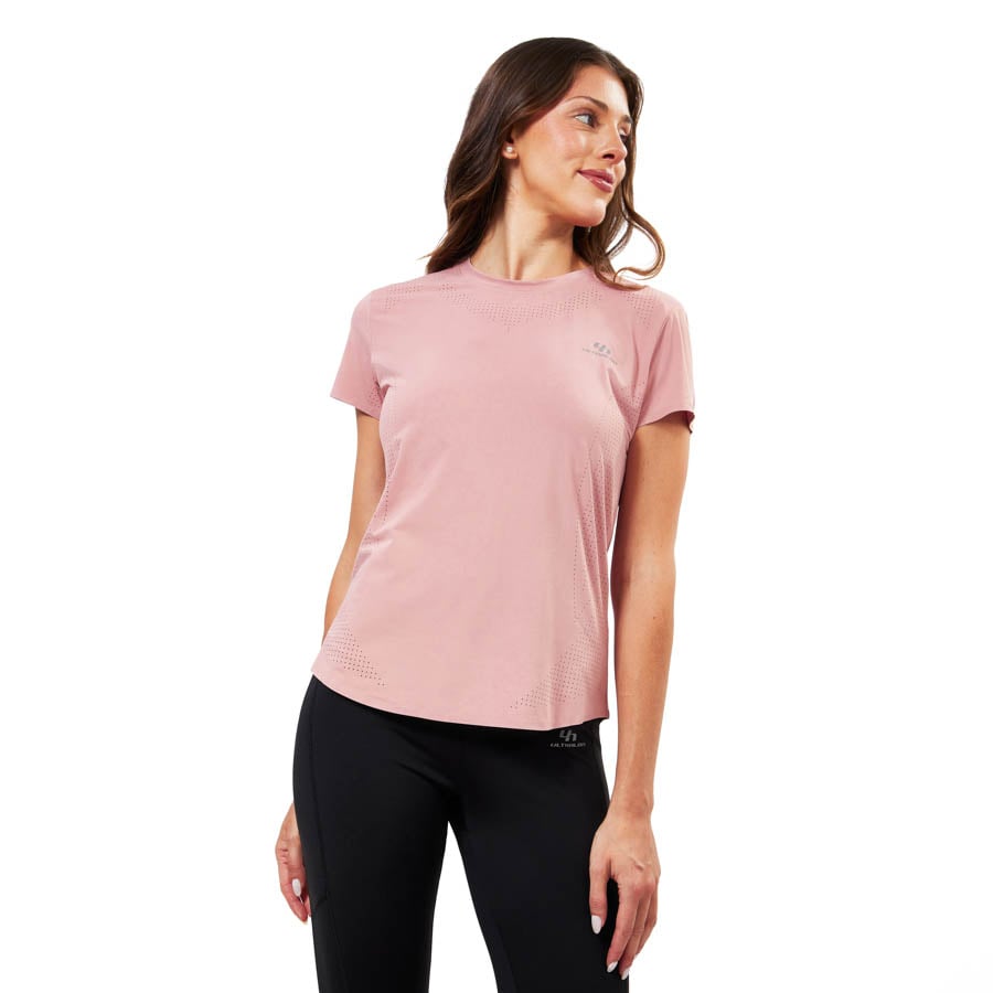 POLO MUJER ULTRALON ROSADO DEPORTIVO ULTRA LITE - 1