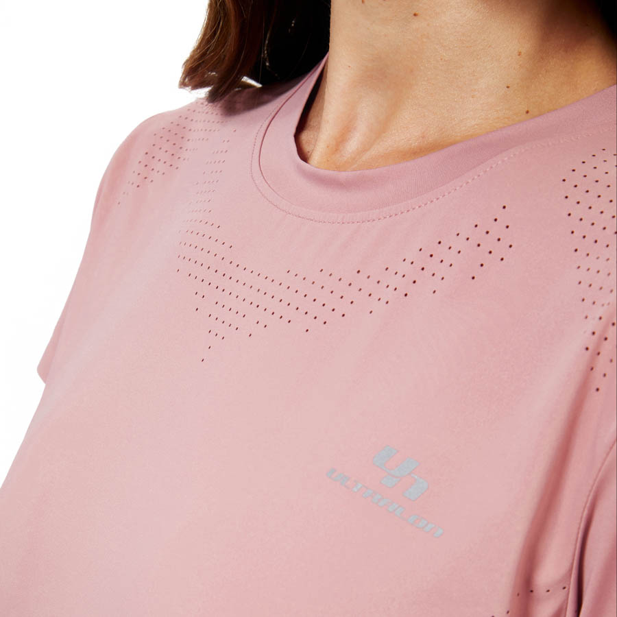 POLO MUJER ULTRALON ROSADO DEPORTIVO ULTRA LITE - 3